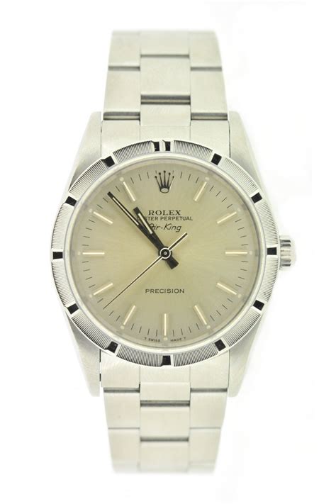 second hand rolex air king